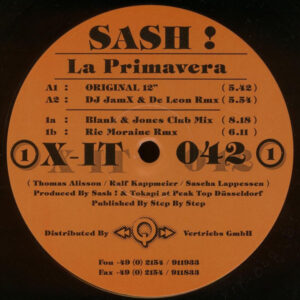 Sash! - La Primavera