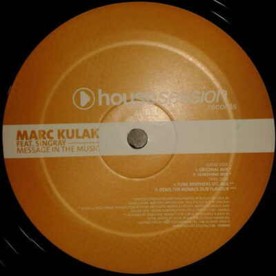 Marc Kulak Feat. Singray - Message In The Music