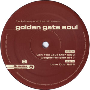 Franky Boissy & Bionic SF - Golden Gate Soul