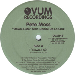 Pete Moss Feat. Denise De La Cruz - Down 4 Me