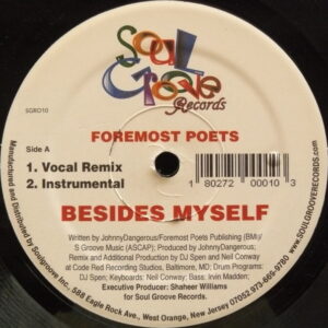 Foremost Poets - Besides Myself