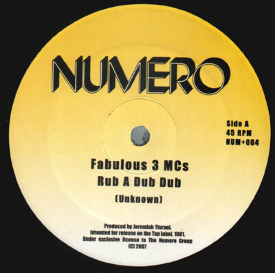 Fabulous 3 MCs - Rub A Dub Dub